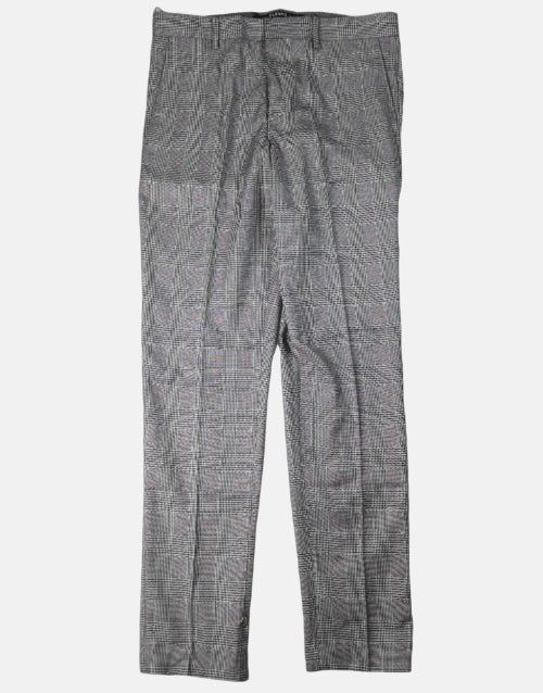 K STAR 7 Black/White McGregor Check Trouser