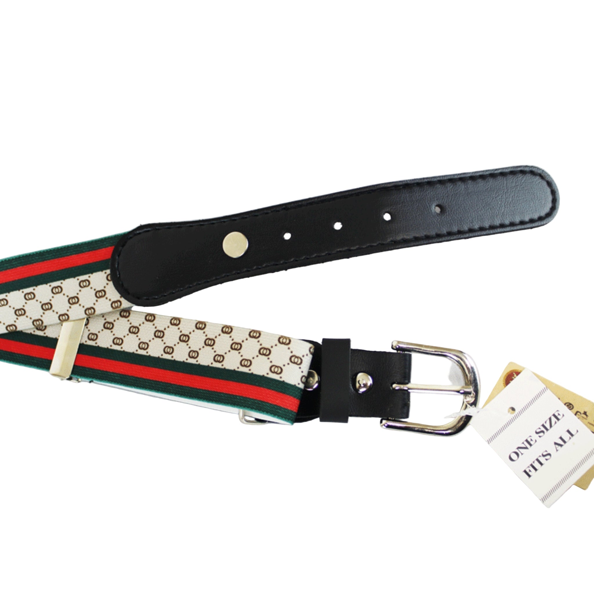 Bossini Gucci Stretch Print Adjustable Belt