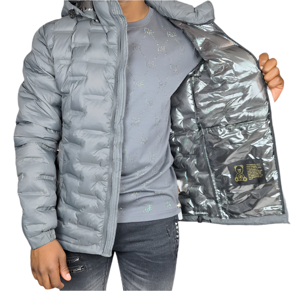 PURE PREMIUM Flight Silver Grey Jacket