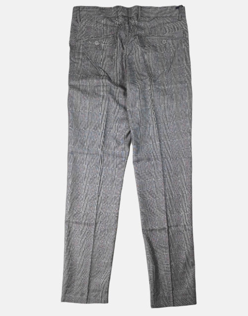 K STAR 7 Black/White McGregor Check Trouser