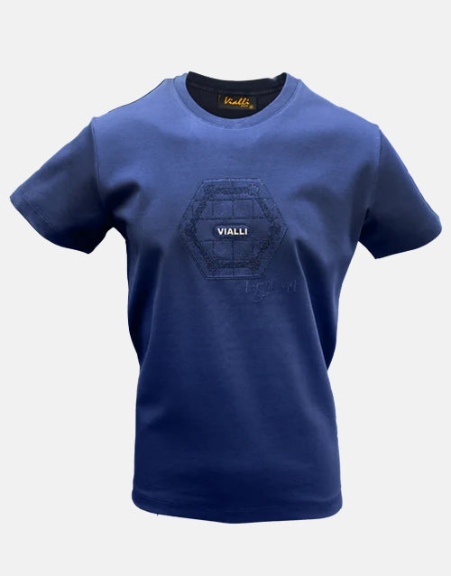 Vialli Intense Navy Blue T-Shirt