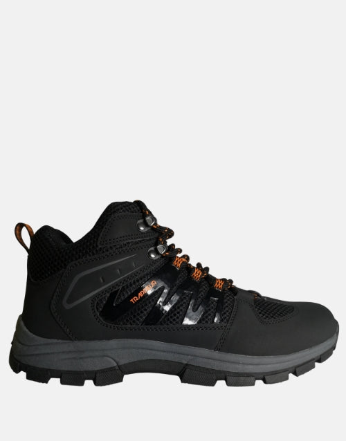 Trappeur Mens Black Hiker Shoe