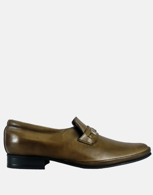 JOHN DRAKE Tan Slip On