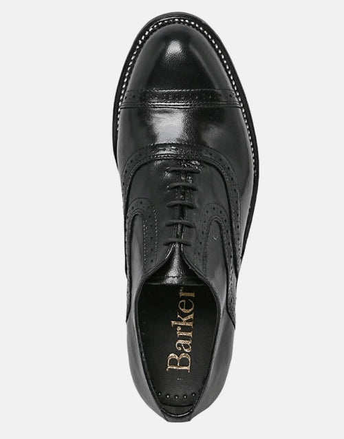 Barker Juan Black Leather Shoe