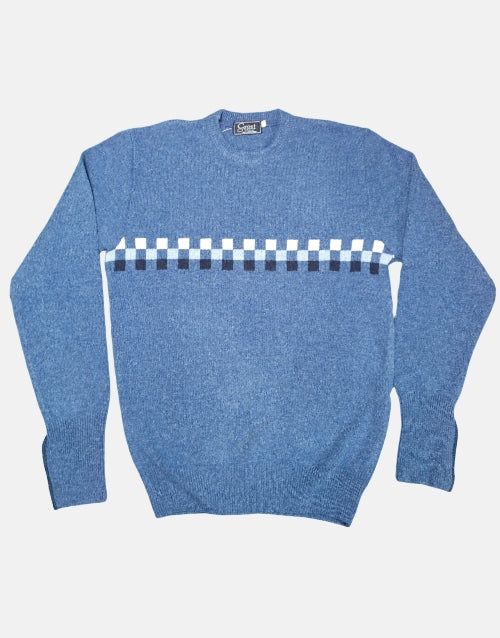 Grant of Scotland Small Block Ribbon LambsWool Knitwear