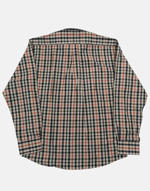 Aero Cable LS Check Burberry Shirt