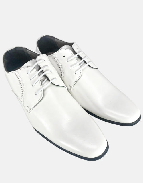 GINO PAOLI White Lace Up