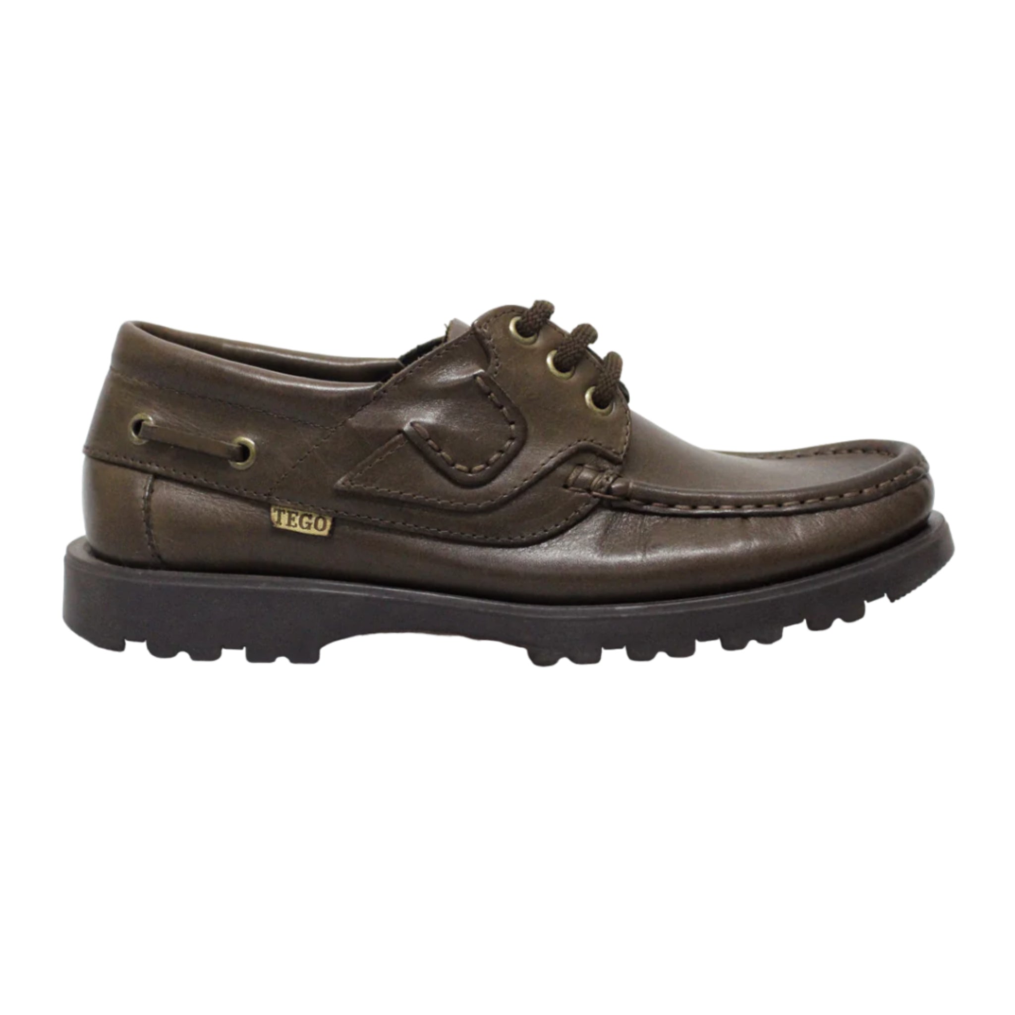 TEGO Dark Brown Leather Shoe