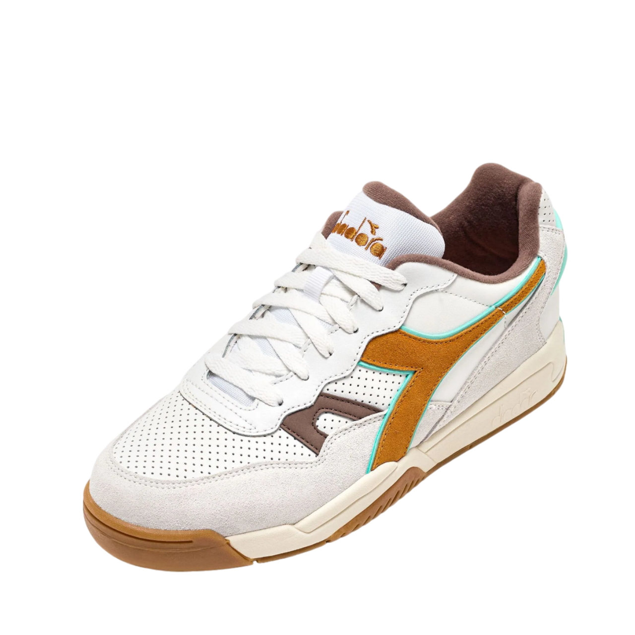 DIADORA Leather Winner Mustard White  Sneaker