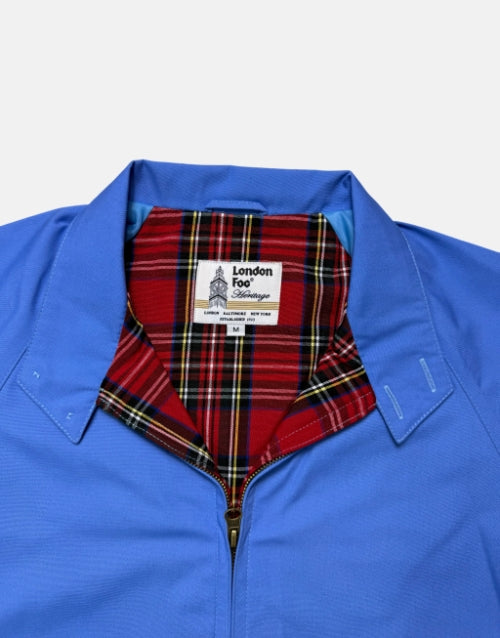 London Fog Sky Blue Harrington Jacket