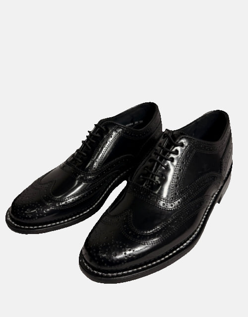Florsheim Leather Kenmor Black Brogue Shoe