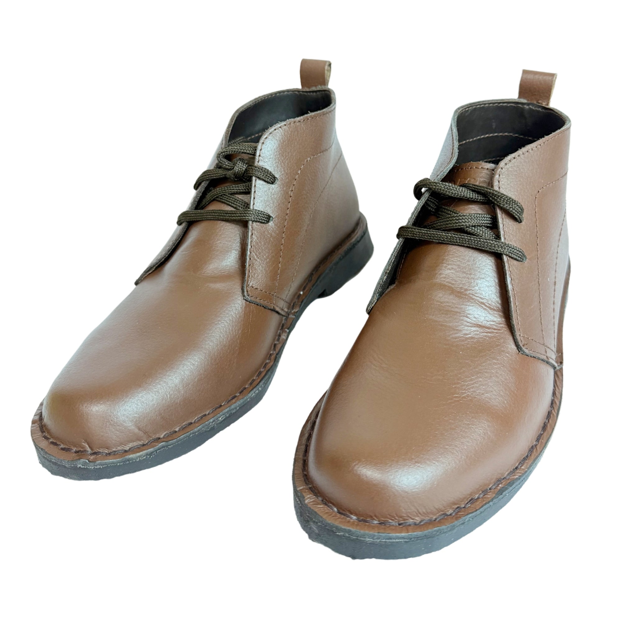 Desert Vellie Mild Tan Leather Boot