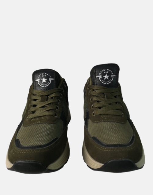 K Star 7 Harlin Olive Smart Casual Sneaker