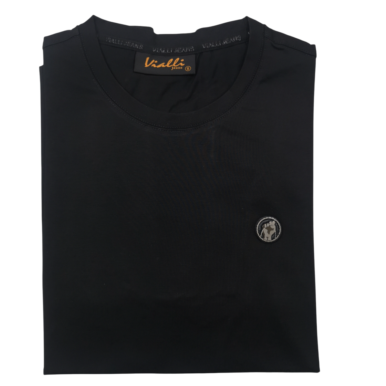 Vialli Identify Black T-Shirt