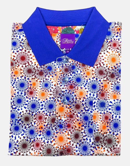 Rossini Italian Cobalt Blue Golfer Double Mercerised