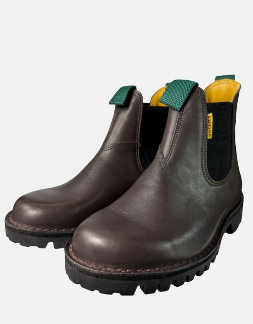 Jim Green Leather Brown Chelsea Stock Man Boot