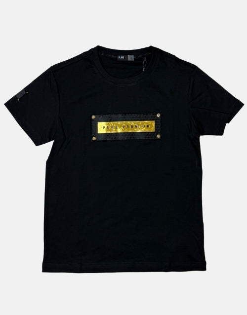 Pure Premium Caputo Black T Shirt