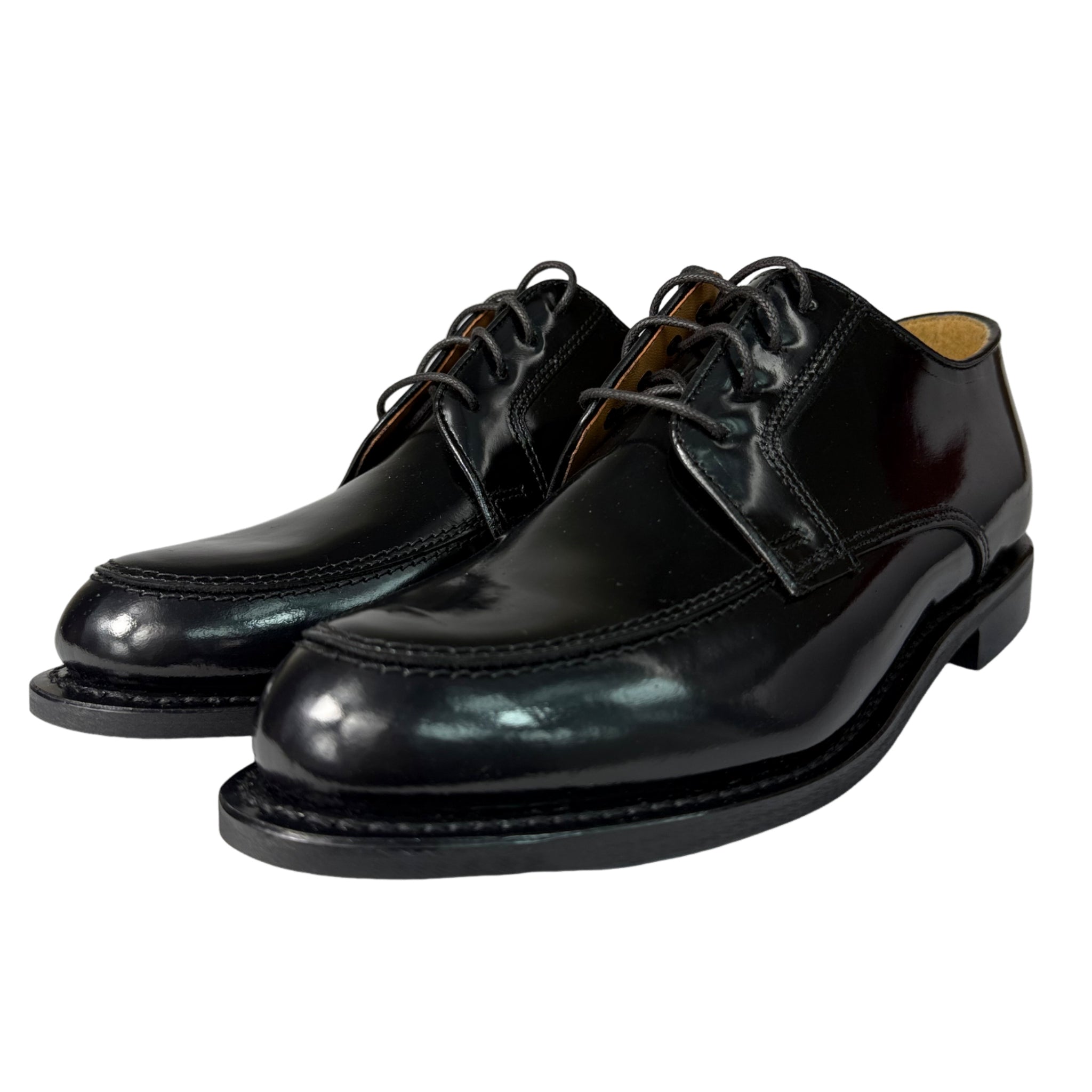 Bishop Plain Black Leather Shoe