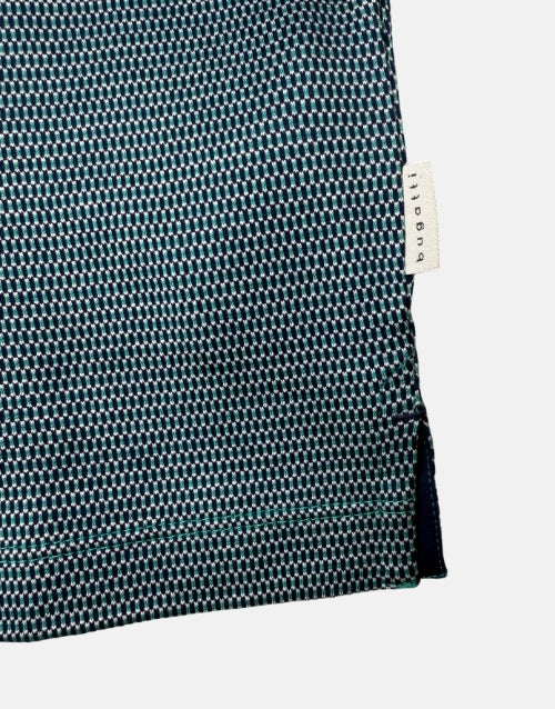 Bugatti Double Mercerized Green 1/4 Zip Golfer