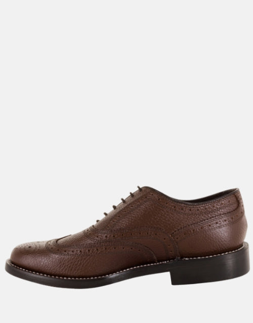 Florsheim Leather Kenmor Wingtip Derby Brown Status Shoe