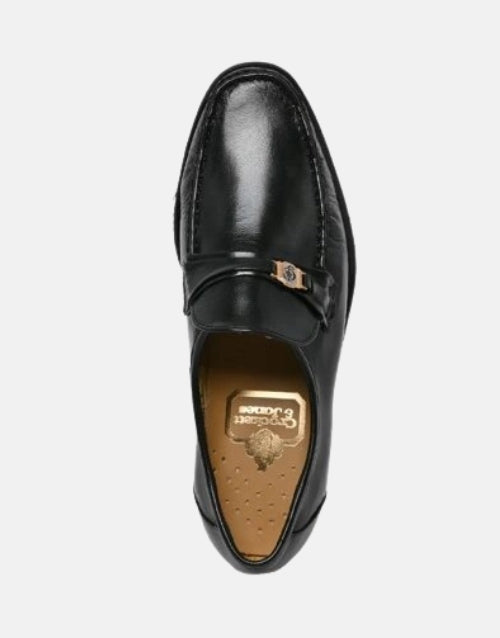 Crockett & Jones Vincent Black Moccasins