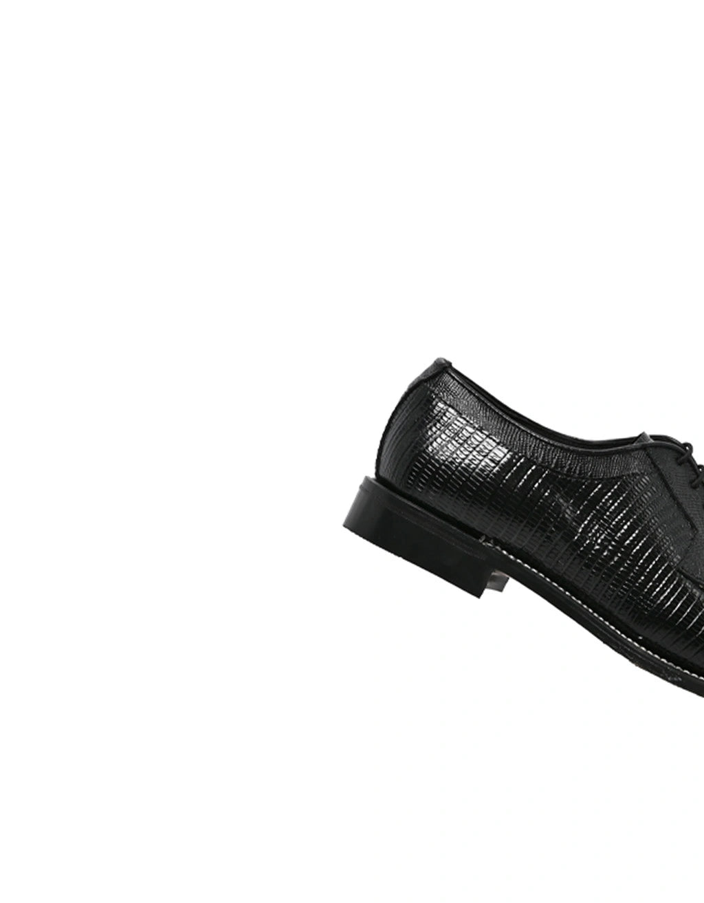 Barker Austin Black Lizard Shoes - Premium Formal Footwear