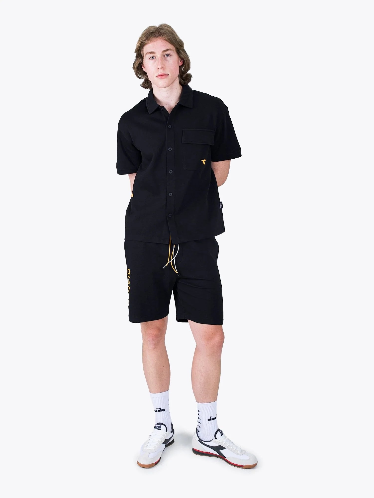 Diadora Black Mota Shorts