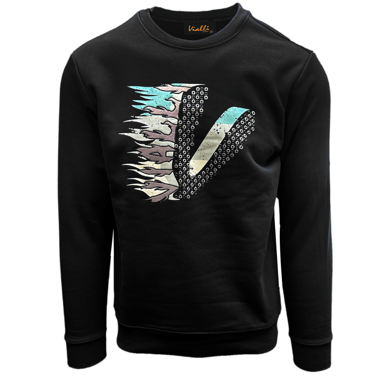 Vialli Ginni Black Sweater