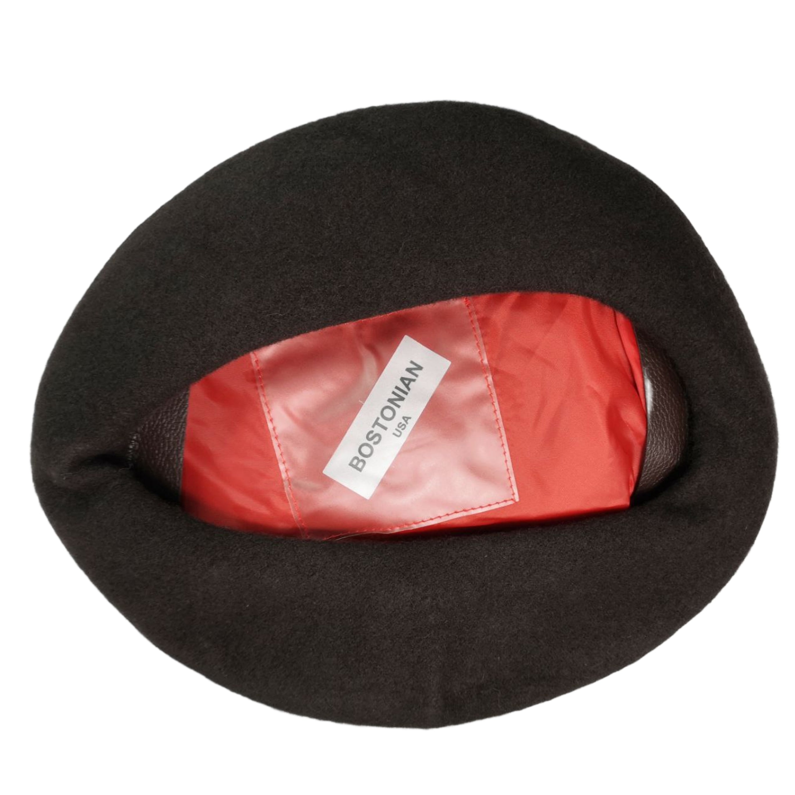 Bostonian Beret  Pom Pom Brown