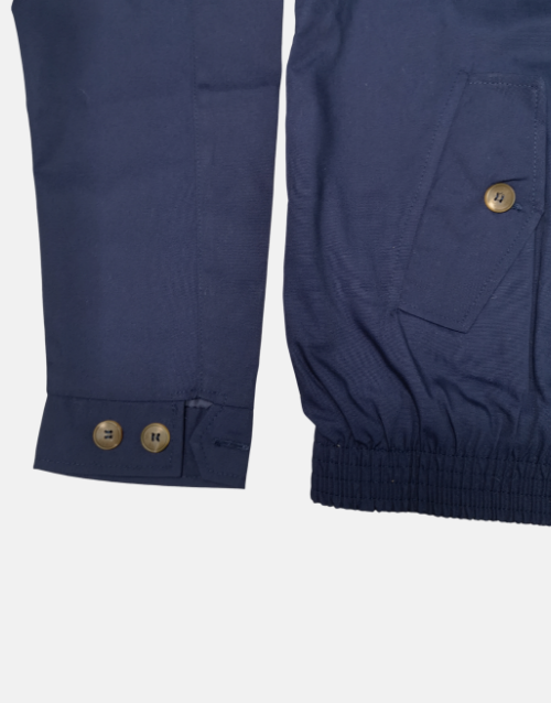 LONDON FOG HARRINGTON NAVY JACKET