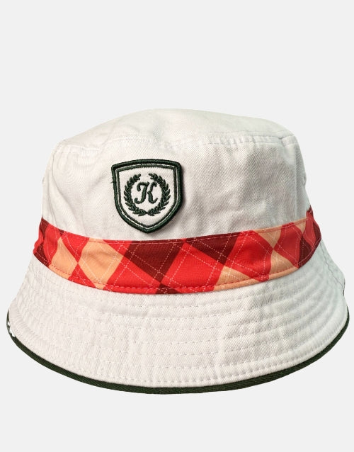 KLEVAS Ispoti Samuel White Bucket Hat
