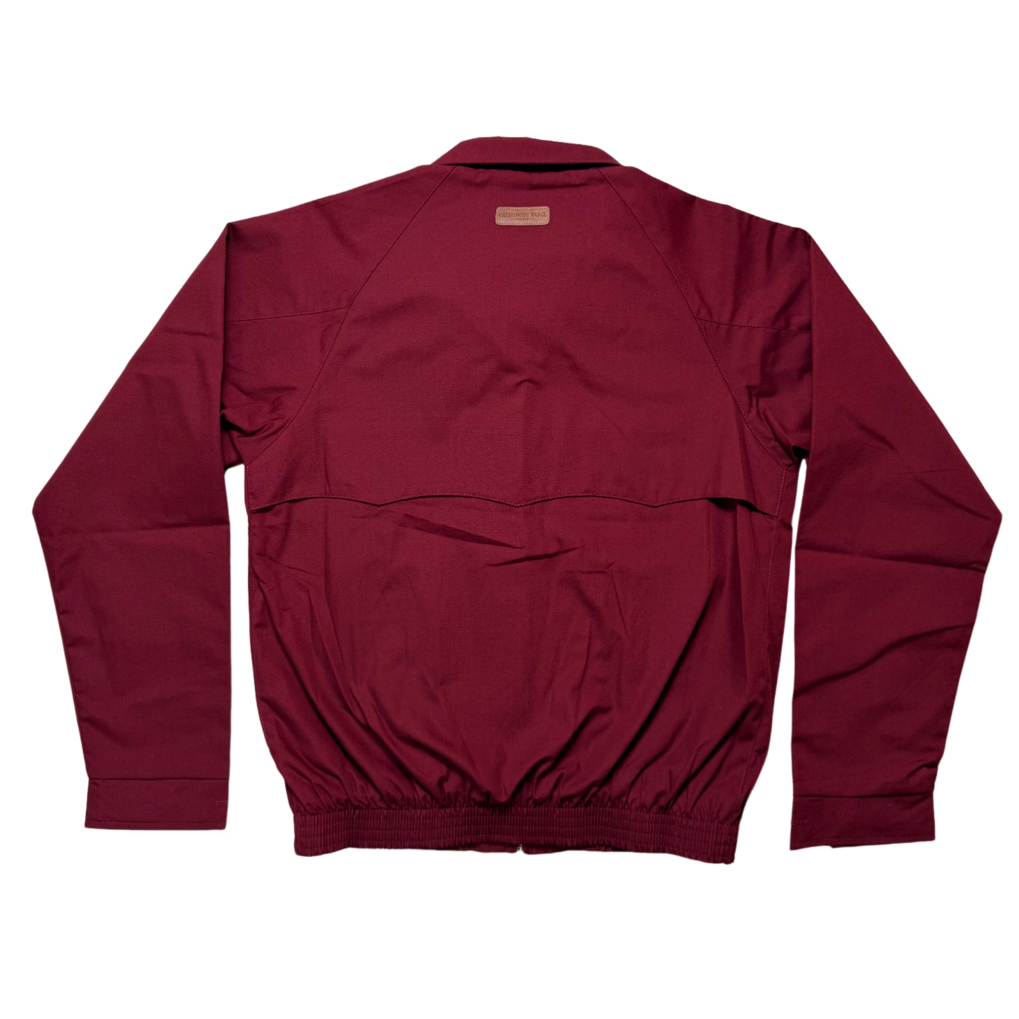 London Fog Burgundy Harrington Jacket