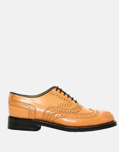 Crockett & Jones Leather Biscuit Shoe