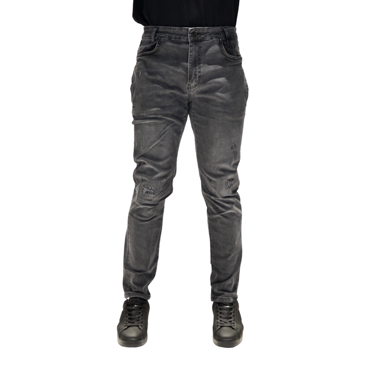 Pure Premium Char Black Denim Jeans