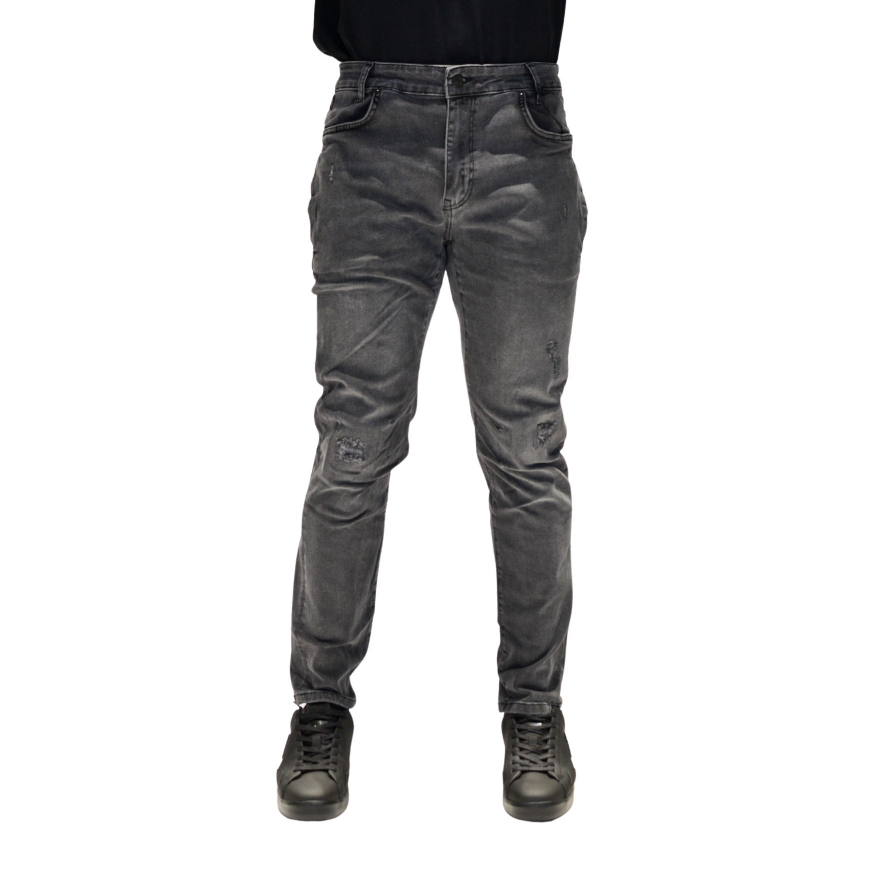Pure Premium Char Black Denim Jeans
