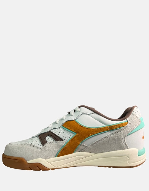 DIADORA Leather Winner Mustard White  Sneaker