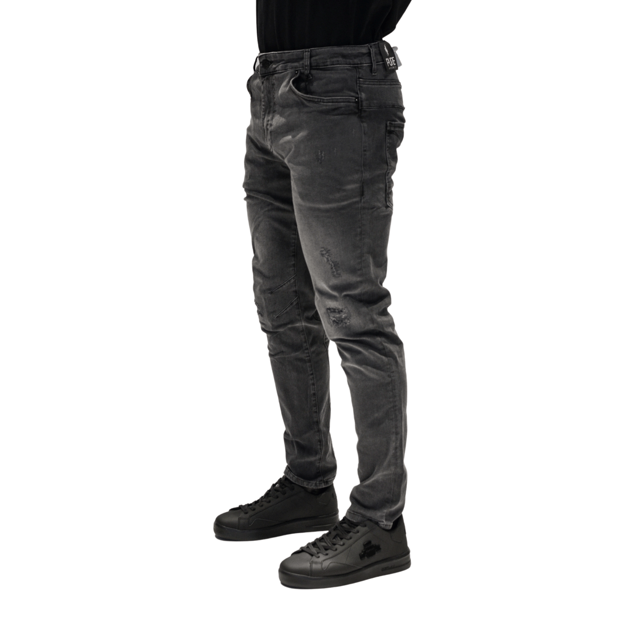 Pure Premium Char Black Denim Jeans