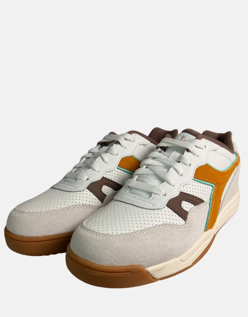 DIADORA Leather Winner Mustard White  Sneaker