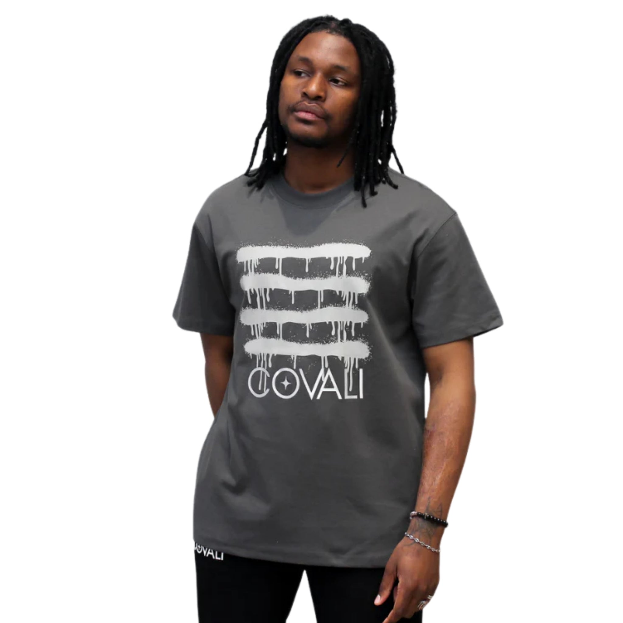 Covali Dipinto Dark Grey T Shirt
