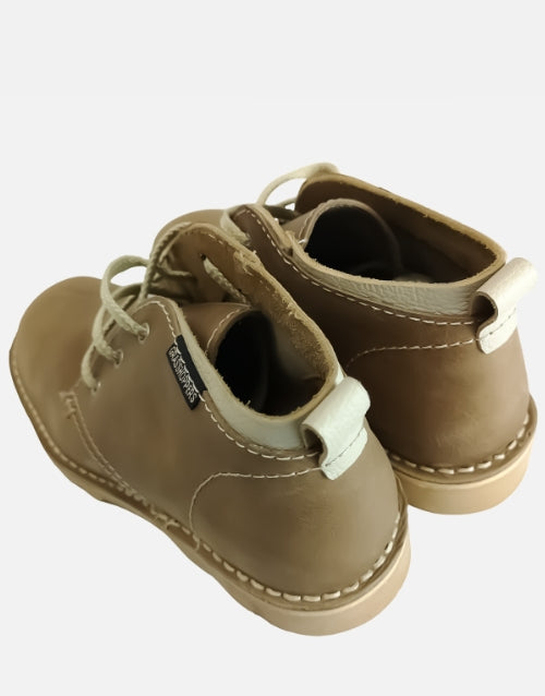 Grasshopper Leather Saddle Light Tan Boot