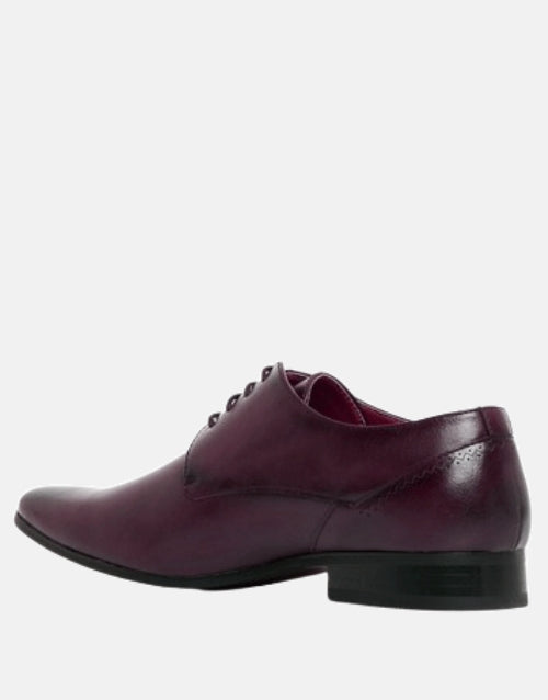 GINO PAOLI Burgundy Lace Up