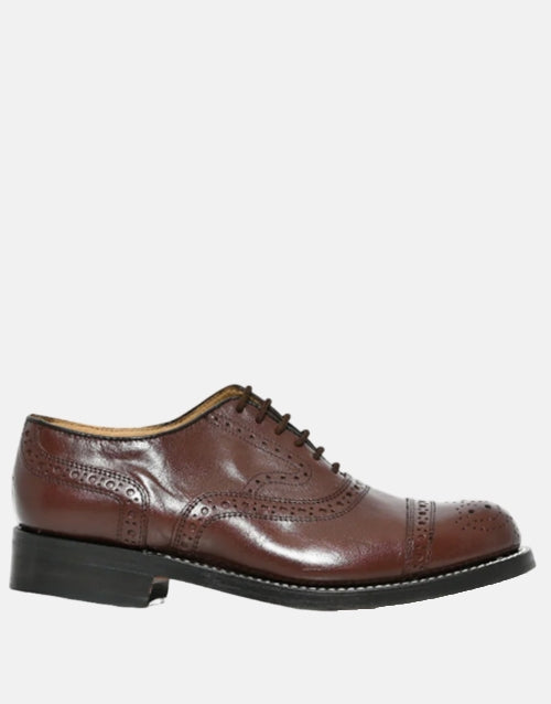 Crockett & Jones Leather Buffcalf Teak