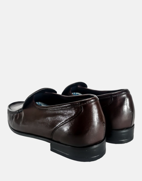 JOHN DRAKE Burgundy Tassle Slip On