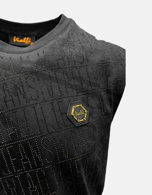 Vialli Izzibuko Black Vest