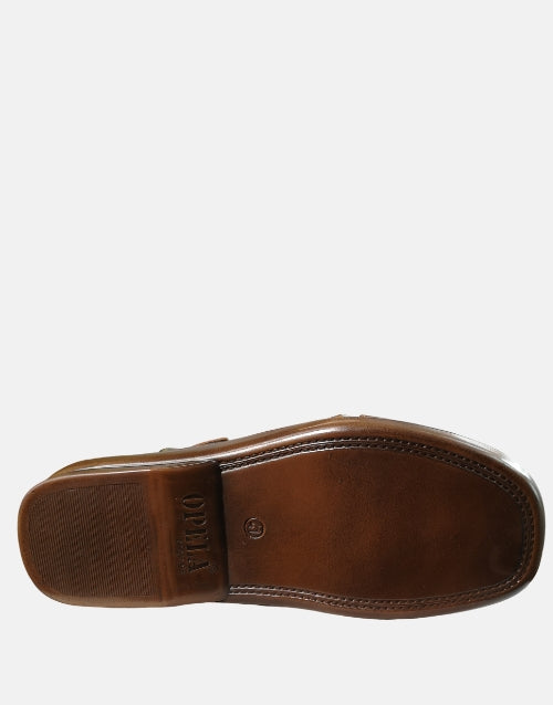 Opela Shaka X Cognac Leather Sandals
