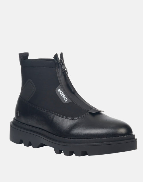 Mazerata Black Ankle Boots