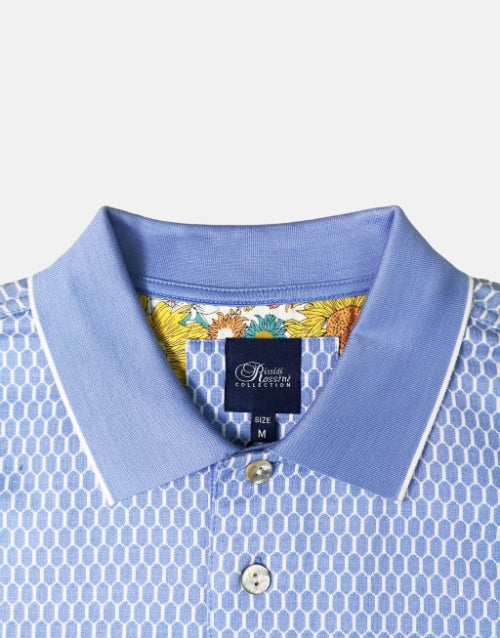 Rossini  Italian Double Mercerized Sky Blue Golfer