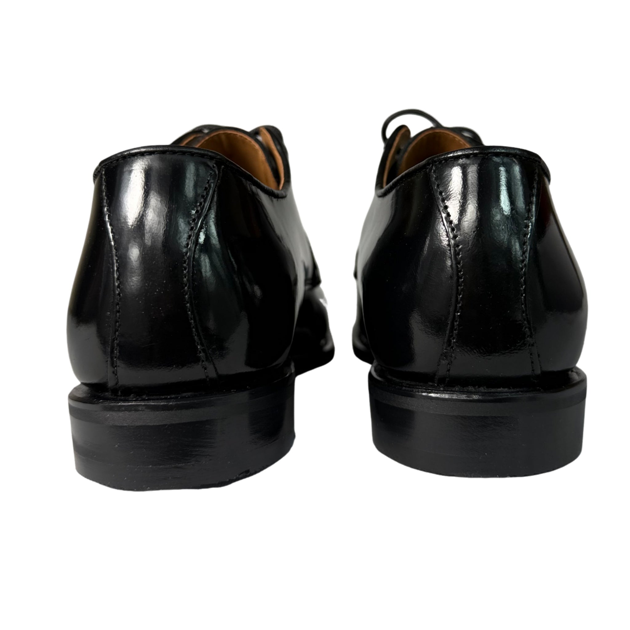 Bishop Plain Black Leather Shoe