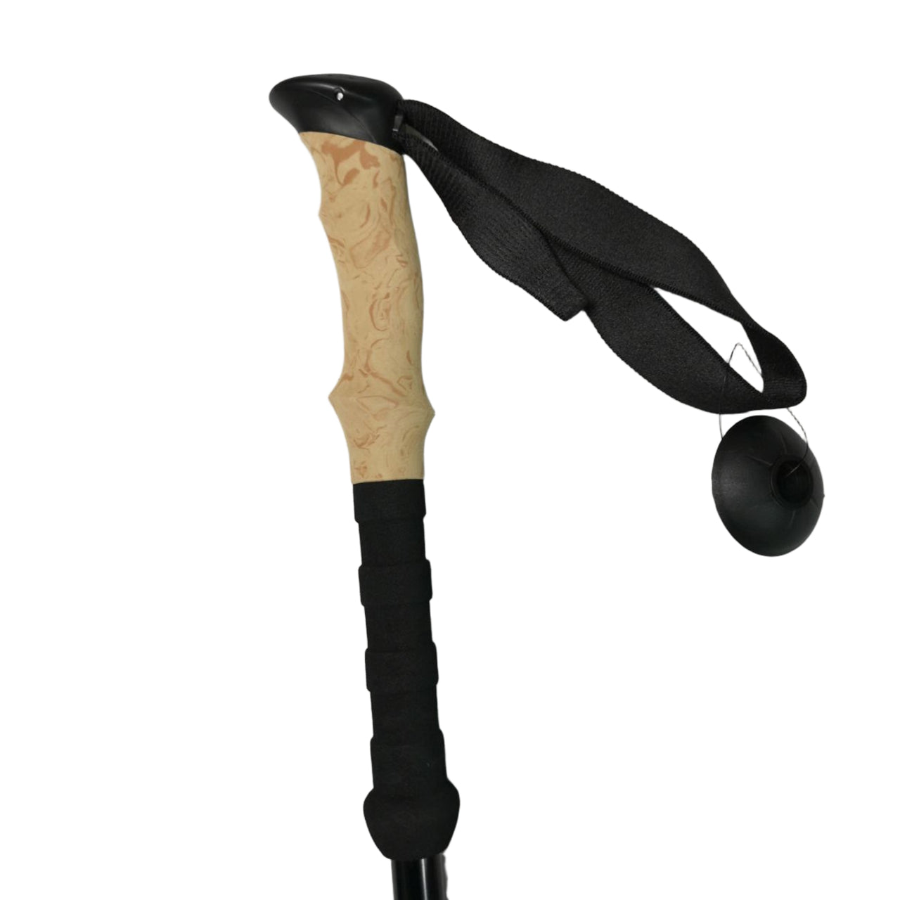 DOBBS Black Trekking Long Adjustable Stick