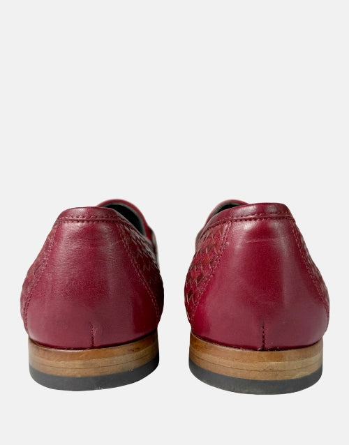 Calvano Burgundy Monk Strap